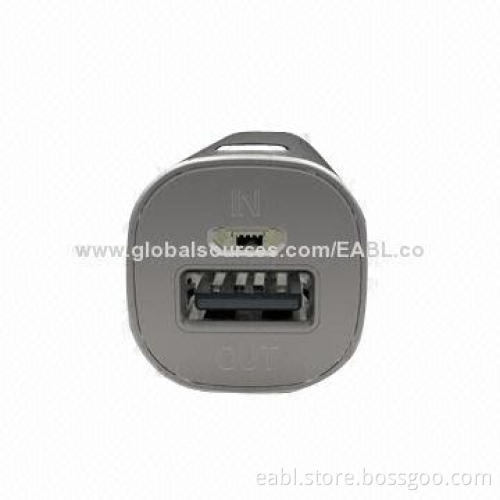 Mobile Power Bank with Aluminum Housing, Suitable for iPhone/iPad/Smartphones/Tablet PC
